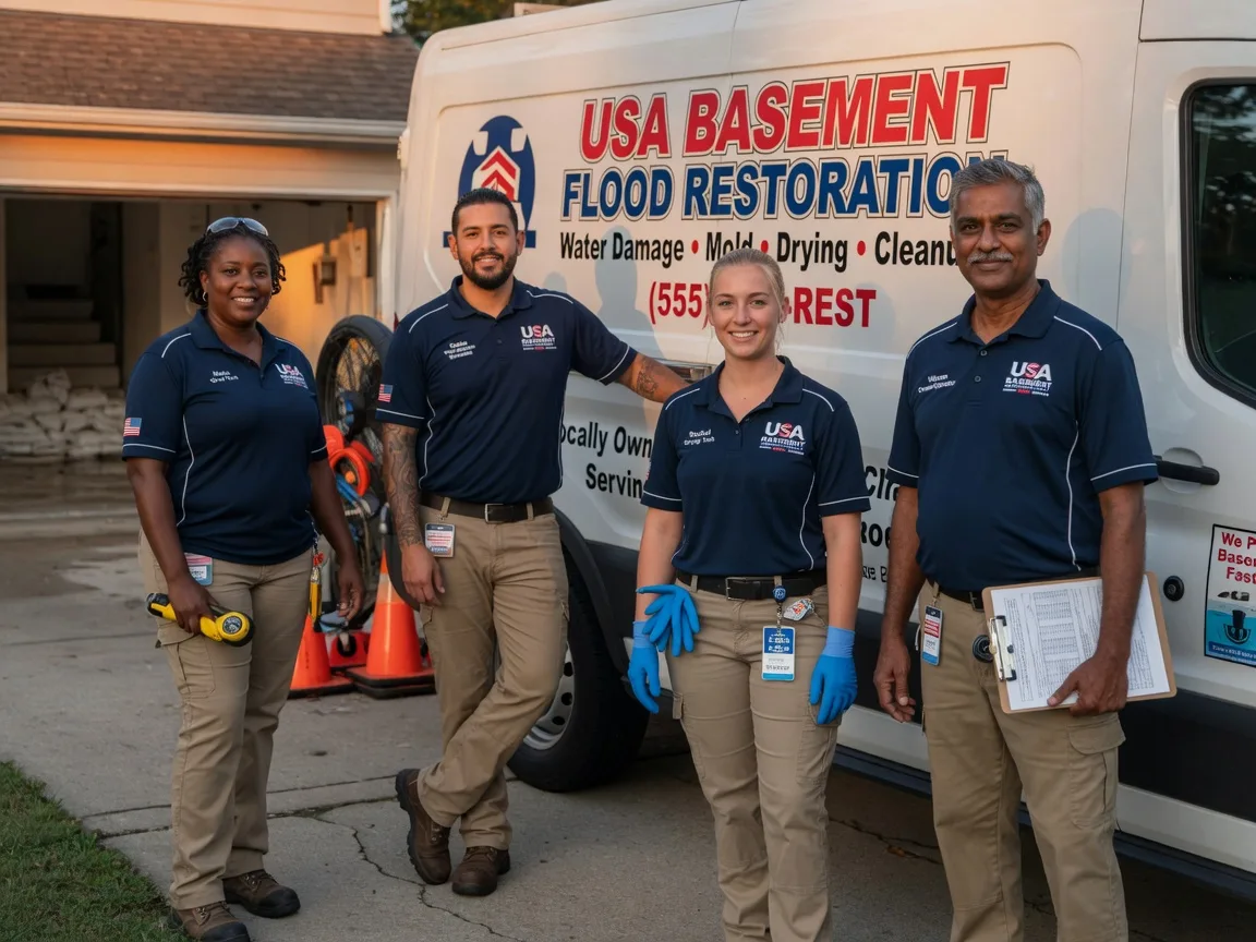 Basement Flood Cleanup company in Fredericktown, OH